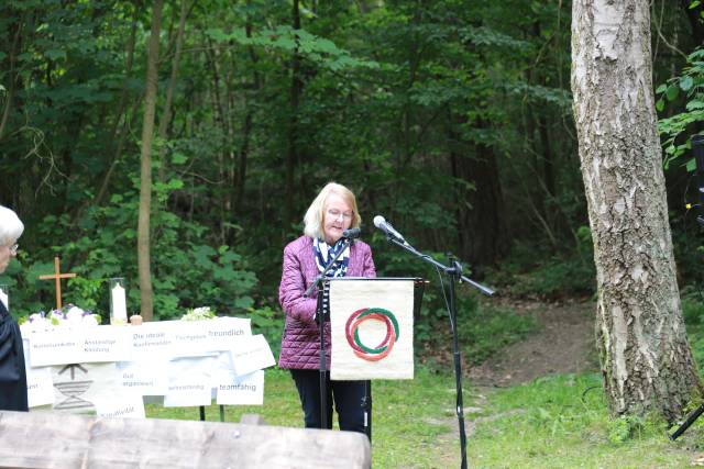 Begrüßungsgottesdienst an der Köhlerhütte