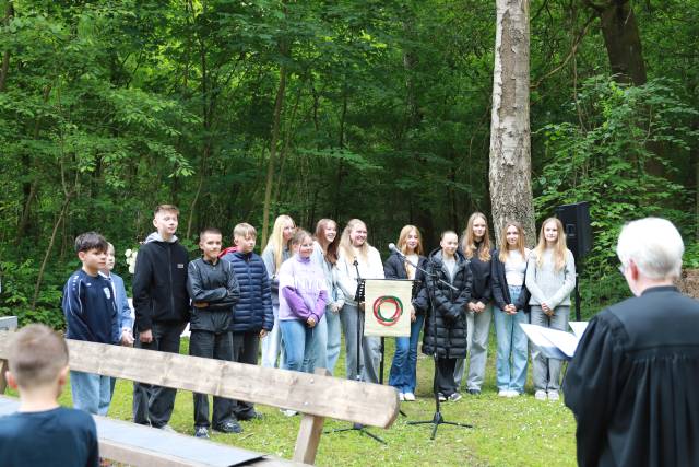 Begrüßungsgottesdienst an der Köhlerhütte