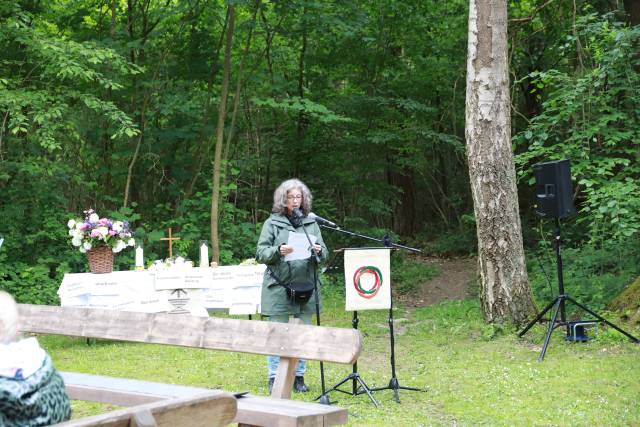 Begrüßungsgottesdienst an der Köhlerhütte