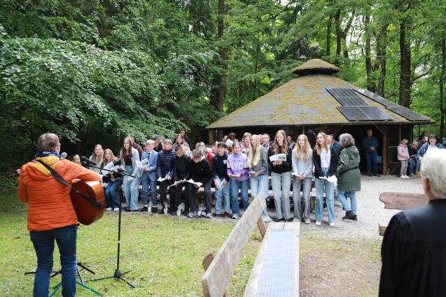 Begrüßungsgottesdienst an der Köhlerhütte