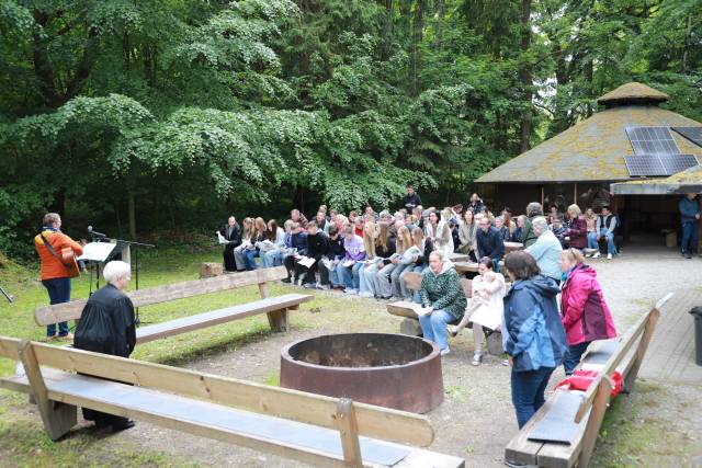 Begrüßungsgottesdienst an der Köhlerhütte