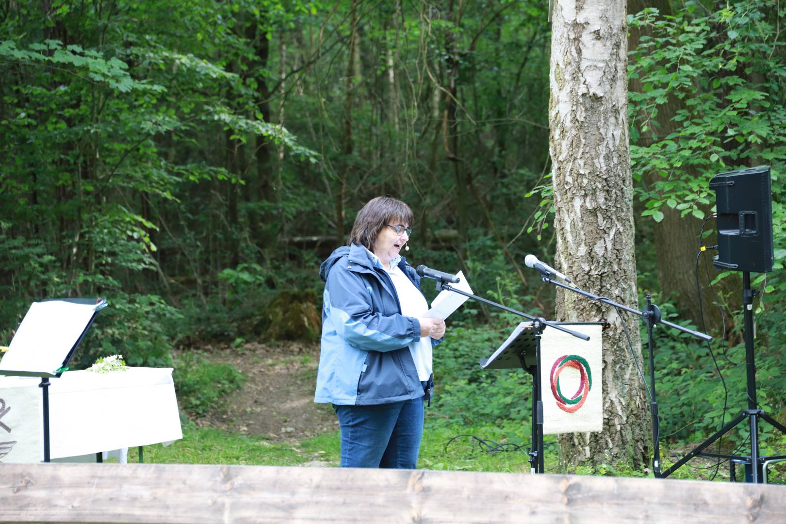 Begrüßungsgottesdienst an der Köhlerhütte