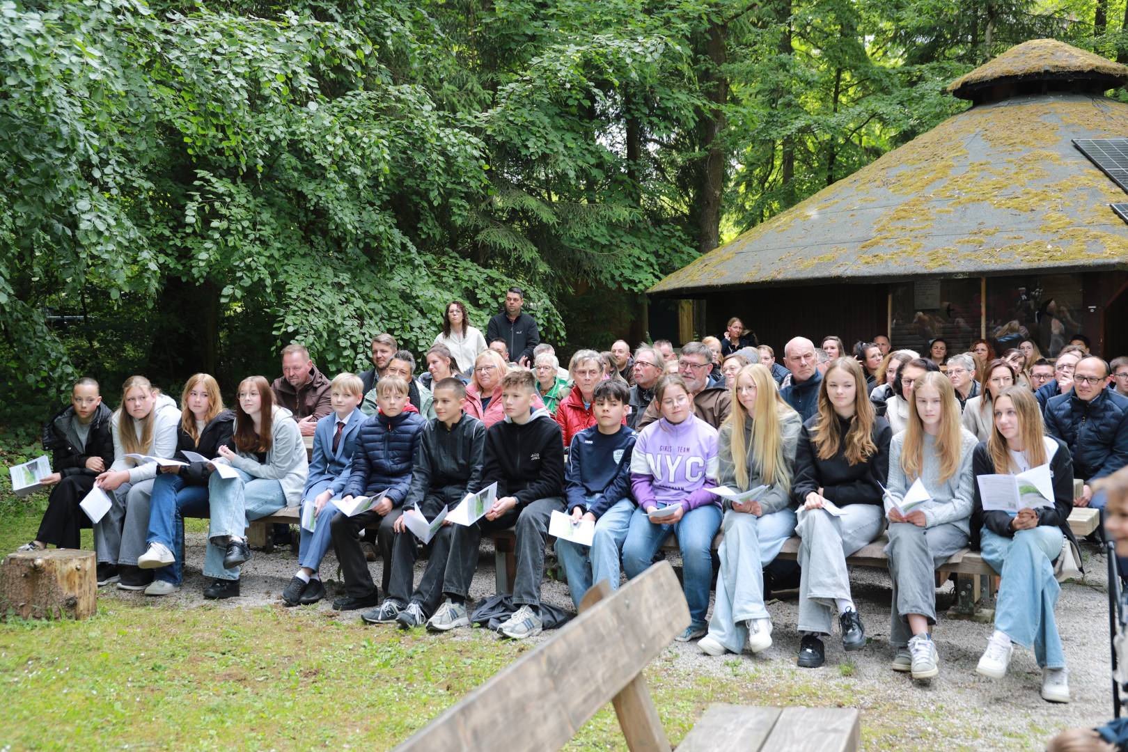 Begrüßungsgottesdienst an der Köhlerhütte