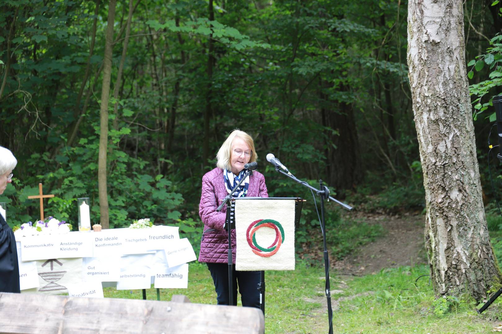 Begrüßungsgottesdienst an der Köhlerhütte