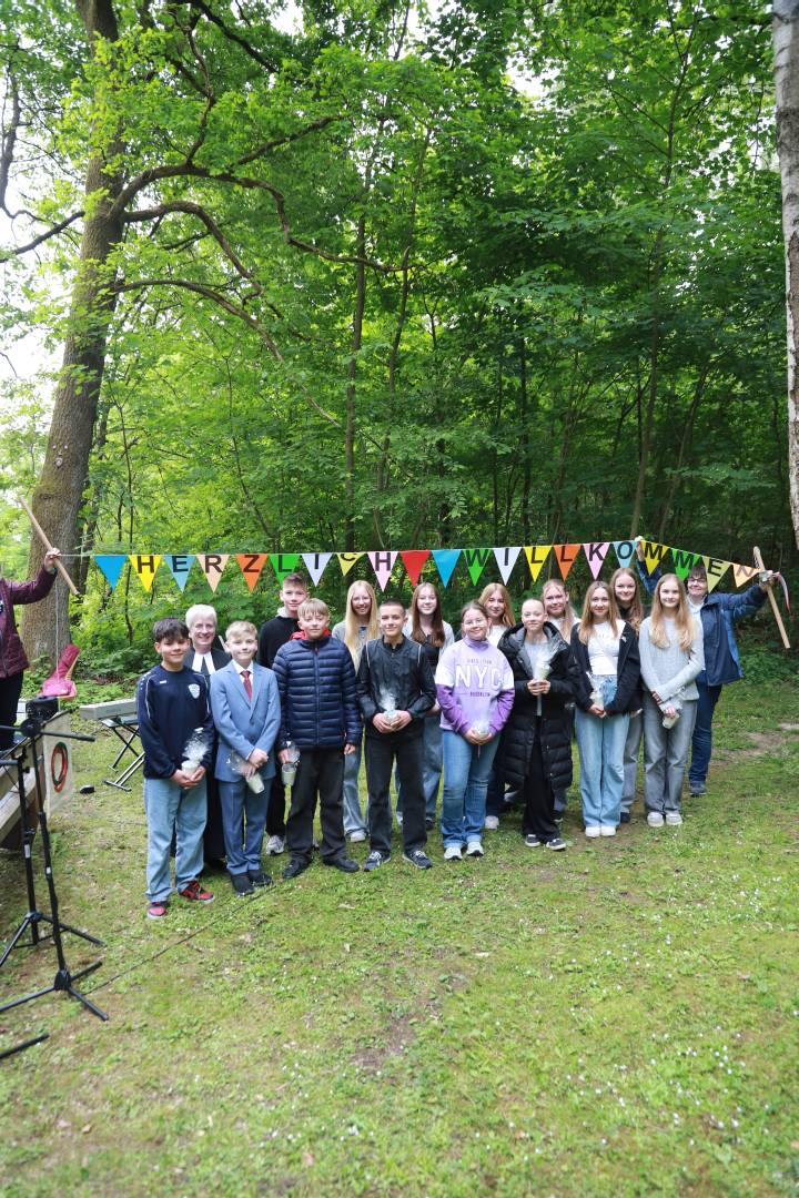 Begrüßungsgottesdienst an der Köhlerhütte