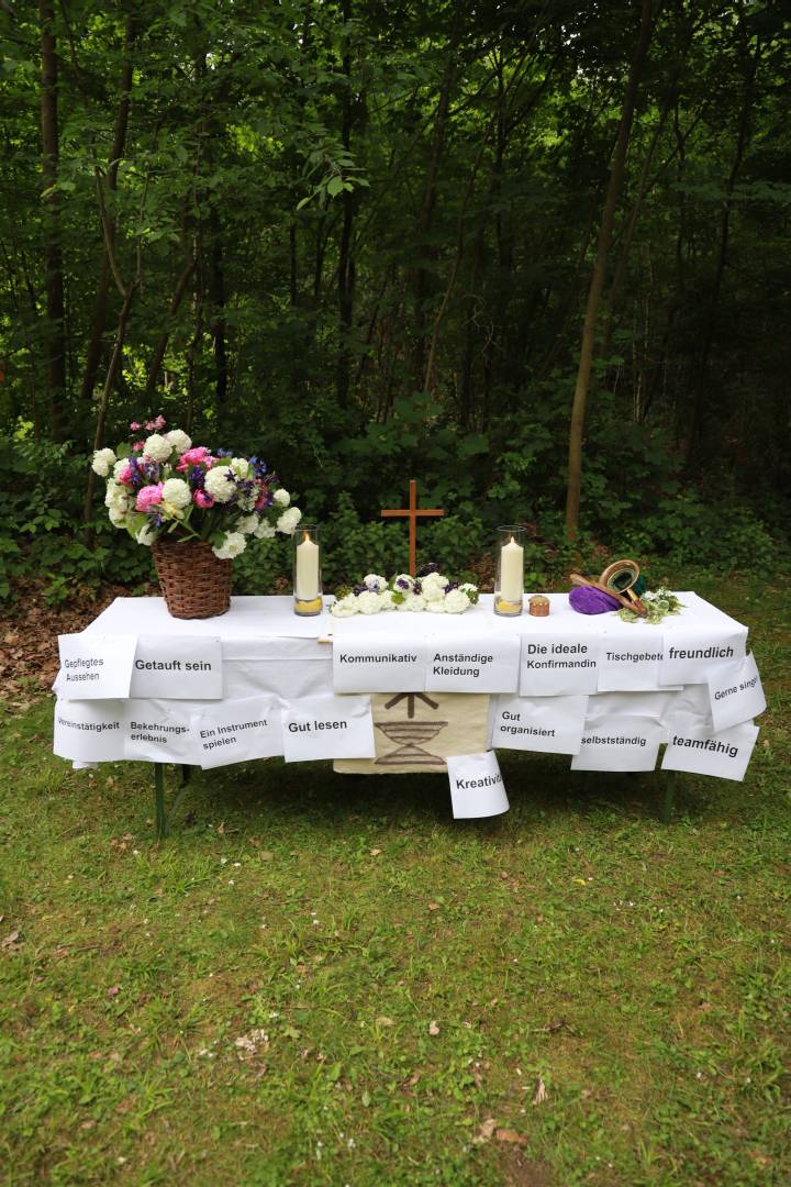 Begrüßungsgottesdienst an der Köhlerhütte