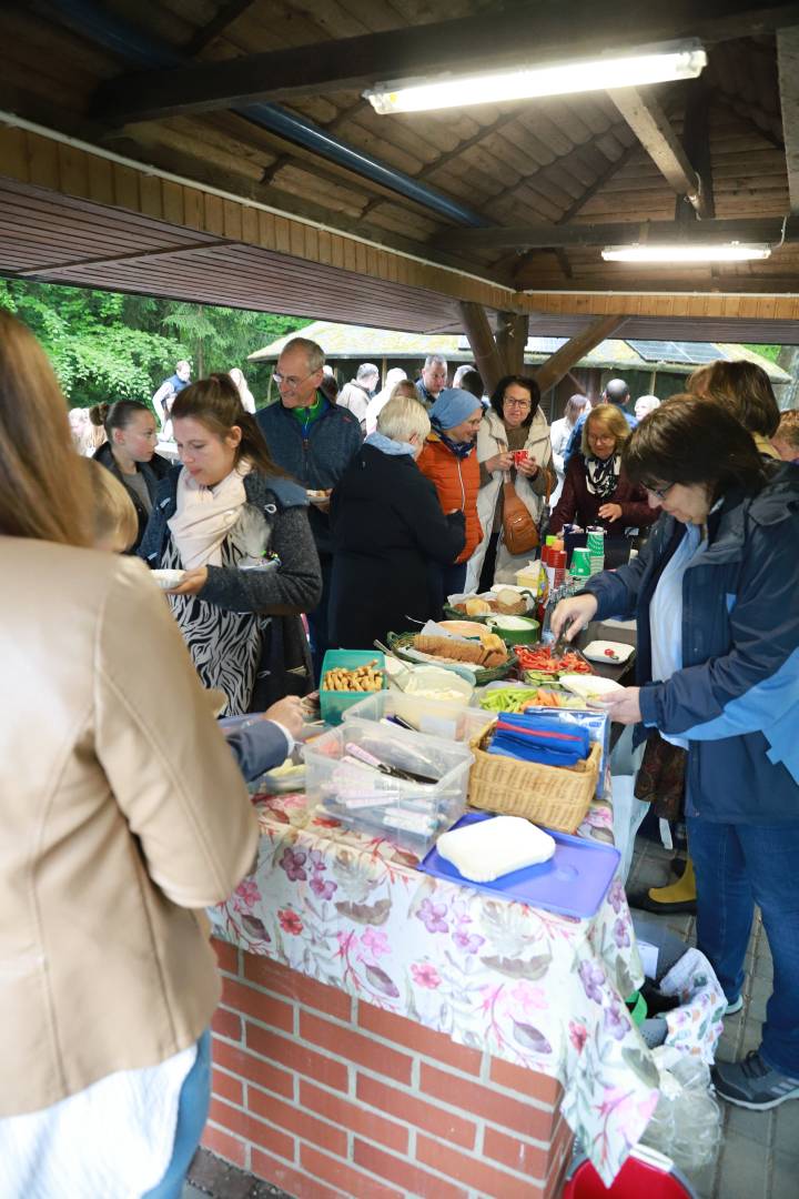 Begrüßungsgottesdienst an der Köhlerhütte
