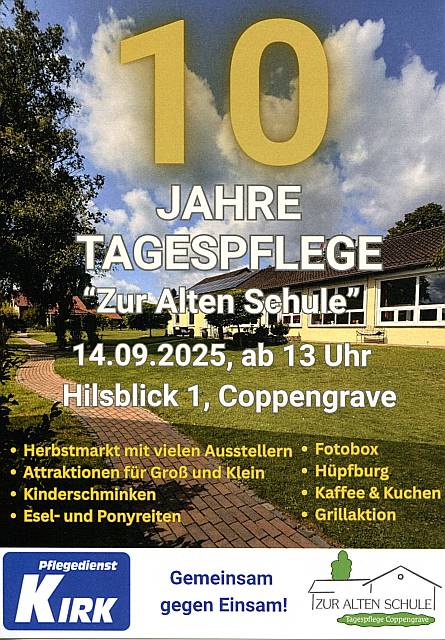 Pflegedienst Kirk lädt ein