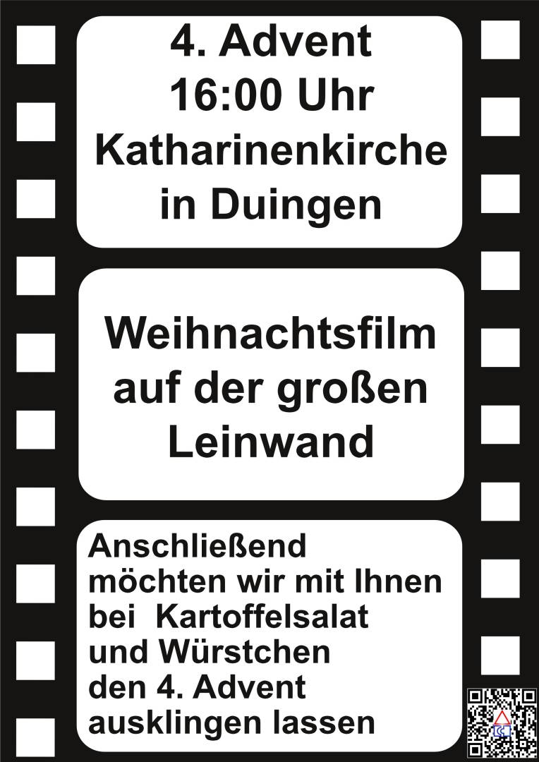 Weihnachtsfilm am 4. Advent