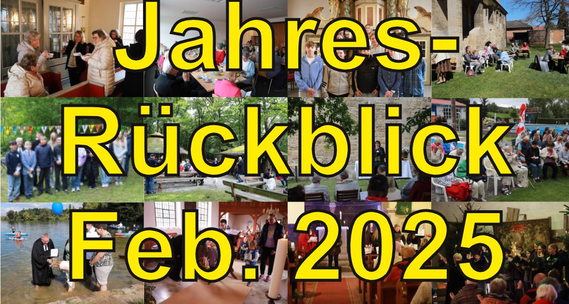 Jahresrückblick Februar 2025