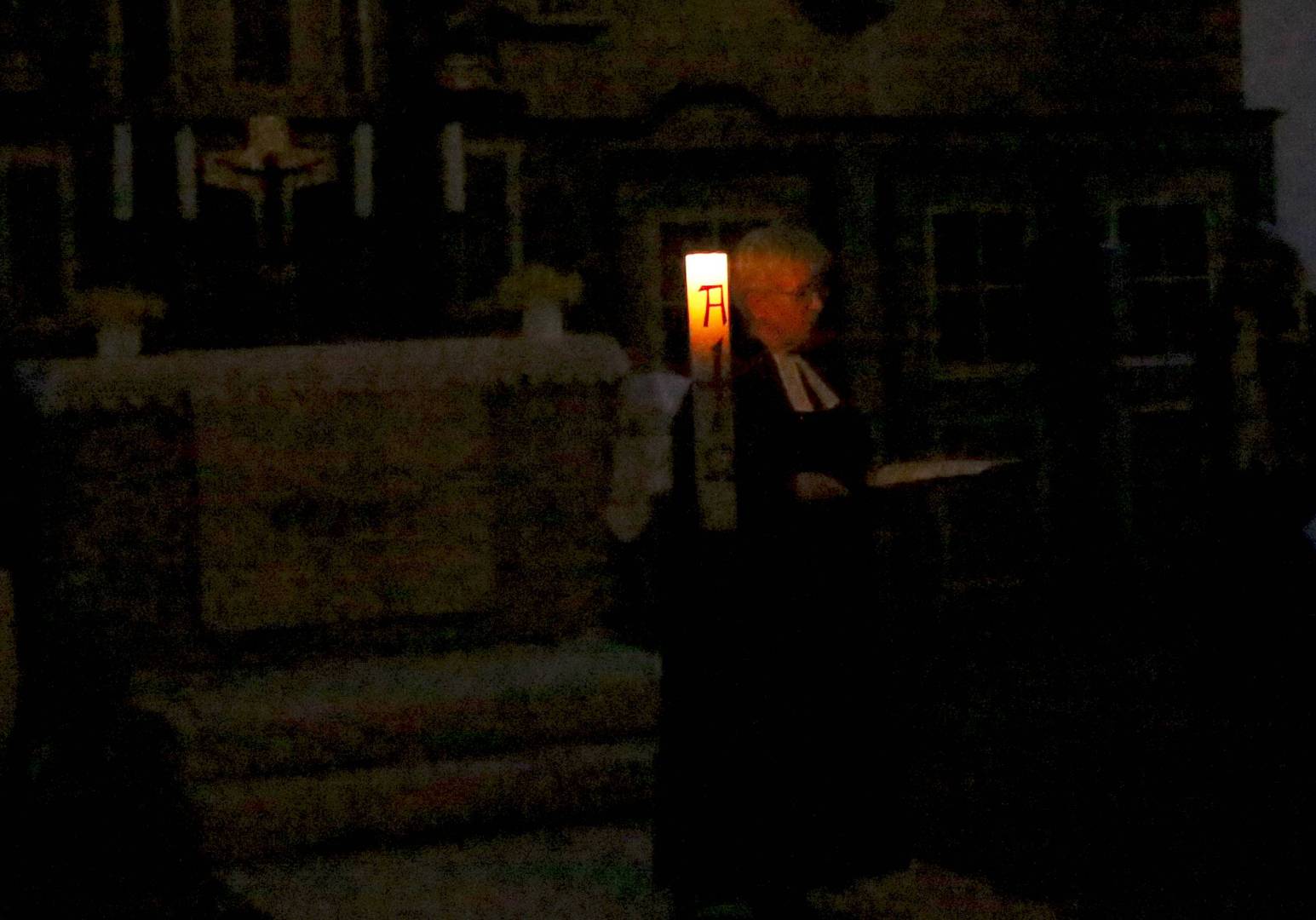 Osternacht in der Katharinenkirche