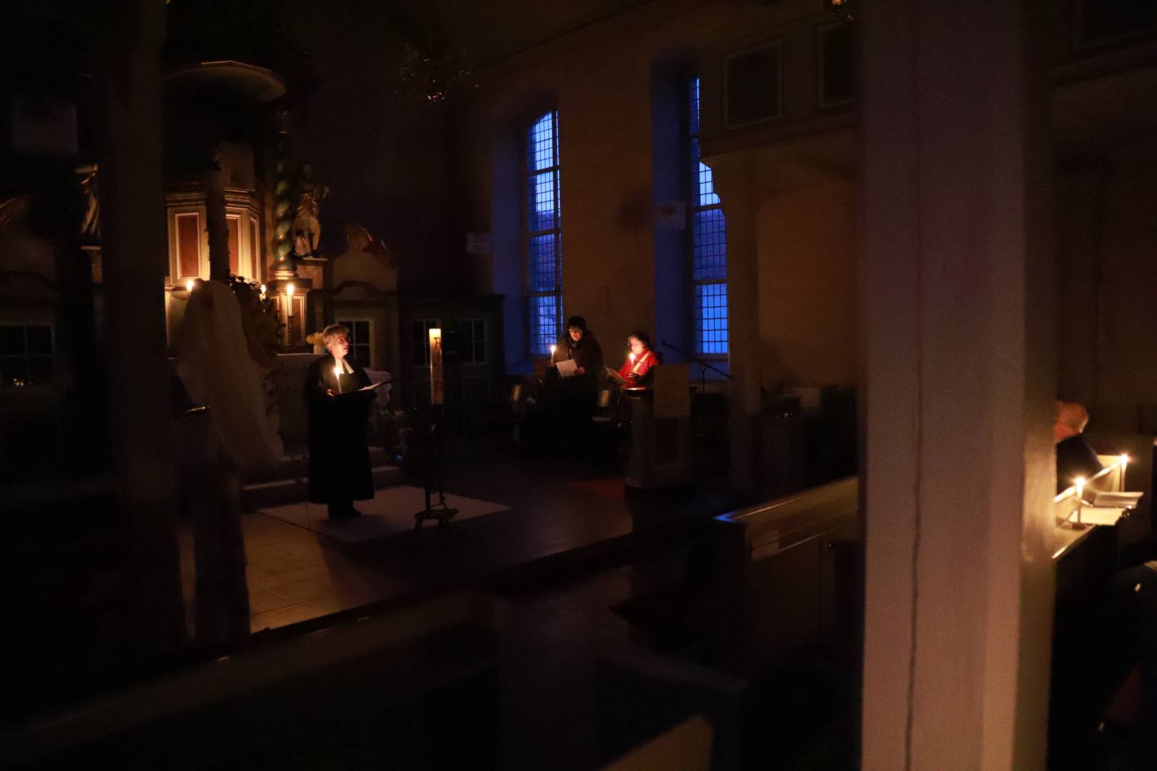 Osternacht in der Katharinenkirche