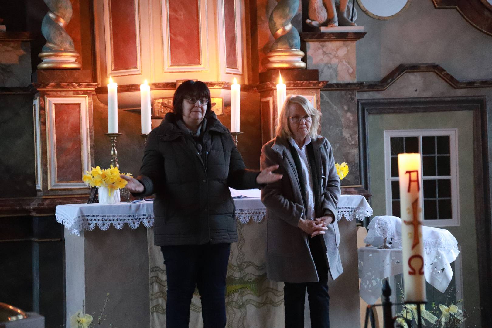 Osternacht in der Katharinenkirche