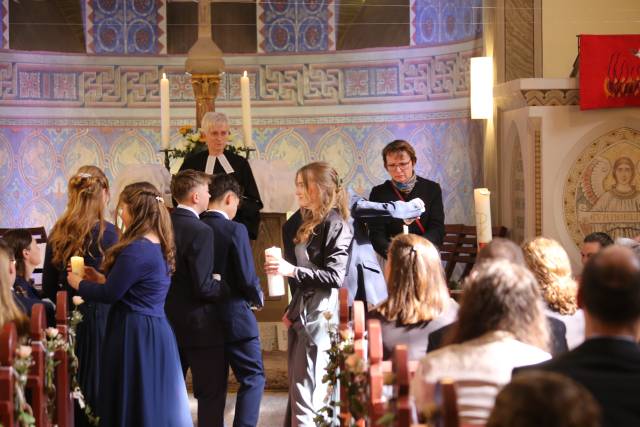 Konfirmantion in Coppengrave