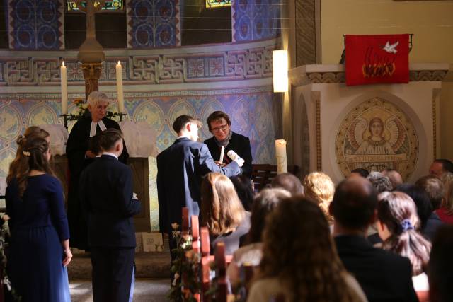 Konfirmantion in Coppengrave