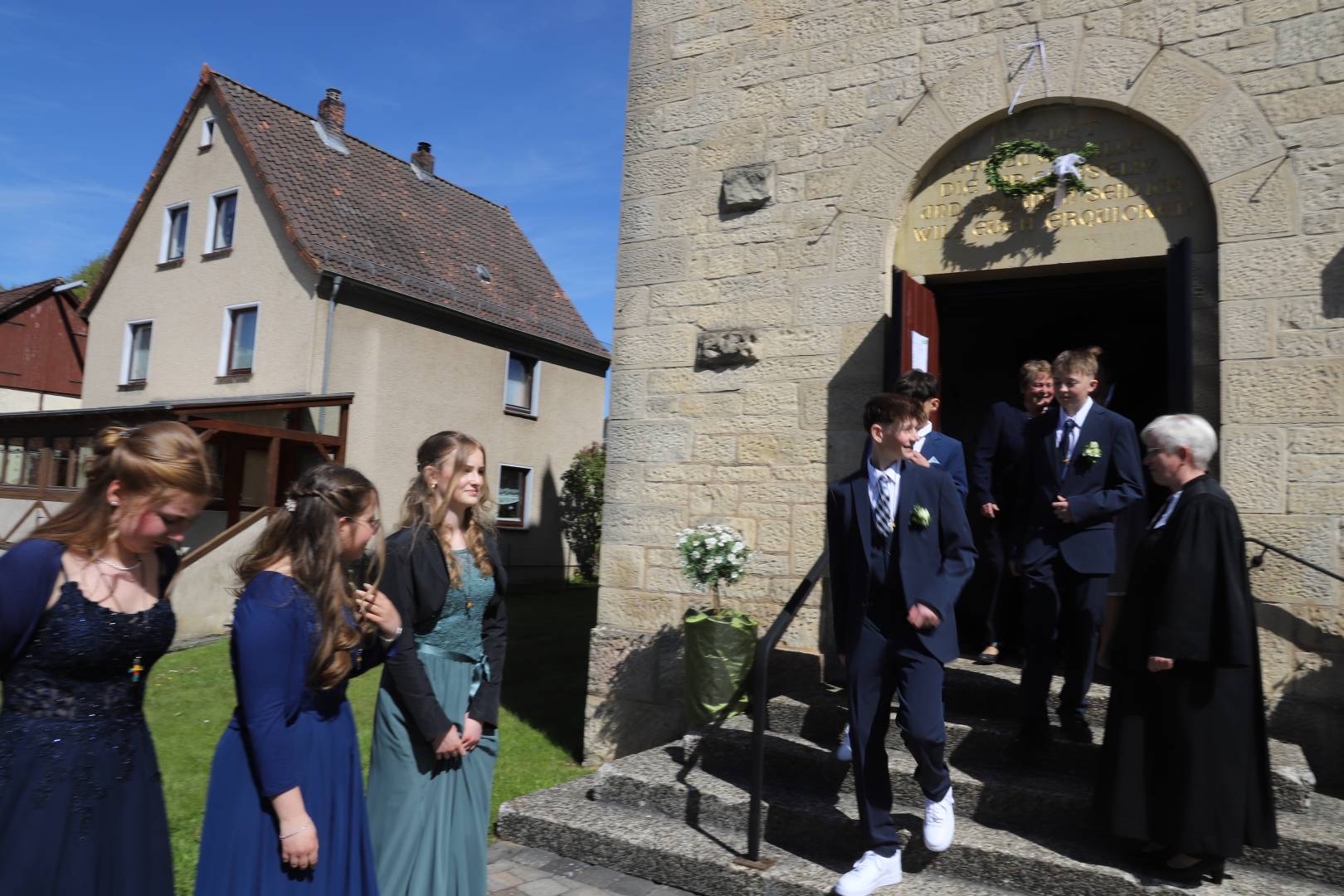 Konfirmantion in Coppengrave