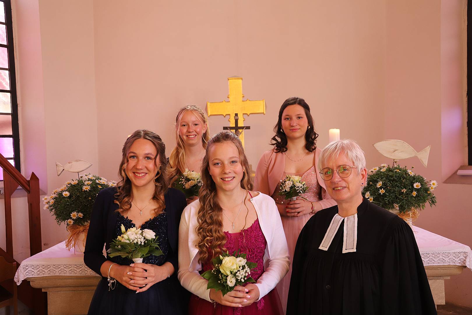 Konfirmation in der St. Maternuskapelle