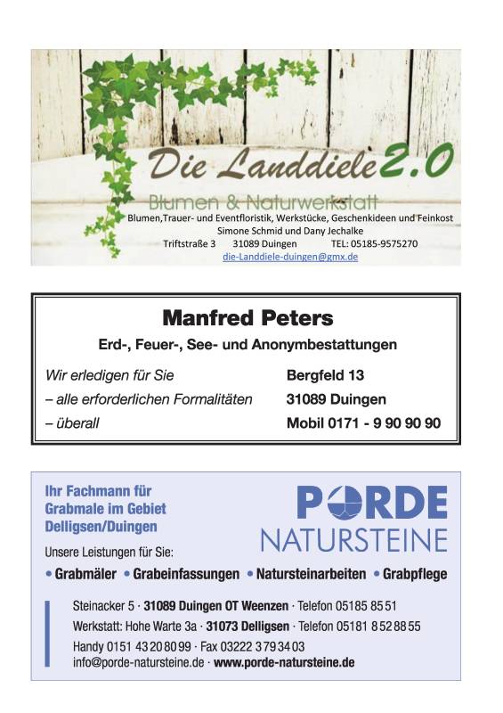 Gemeindebrief Juni - August 2026