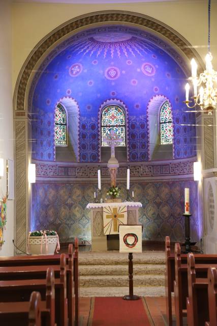 Taufe von Melisande Estelle Kabuth in der St. Franziskuskirche