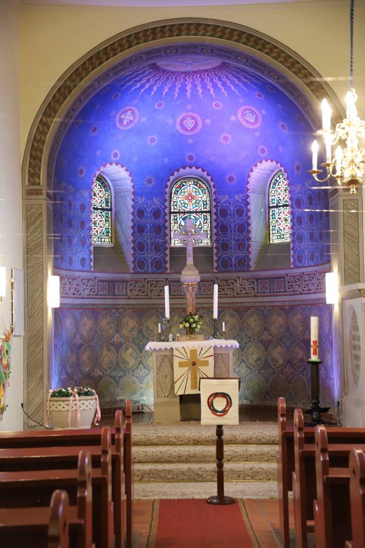 Taufe von Melisande Estelle Kabuth in der St. Franziskuskirche