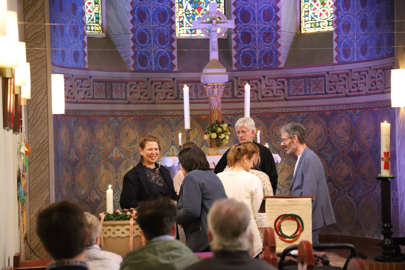 Taufe von Melisande Estelle Kabuth in der St. Franziskuskirche