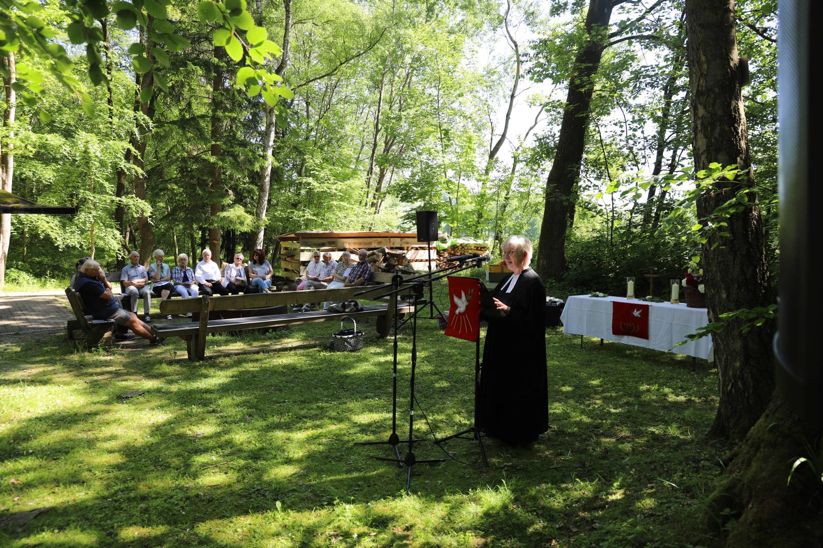 Freiluftgottesdienst am Pfingstmontag