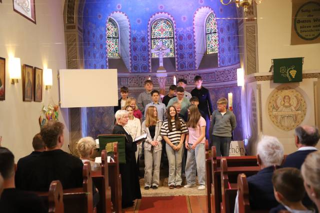 Begrüßungsgottesdienst der Konfirmanden
