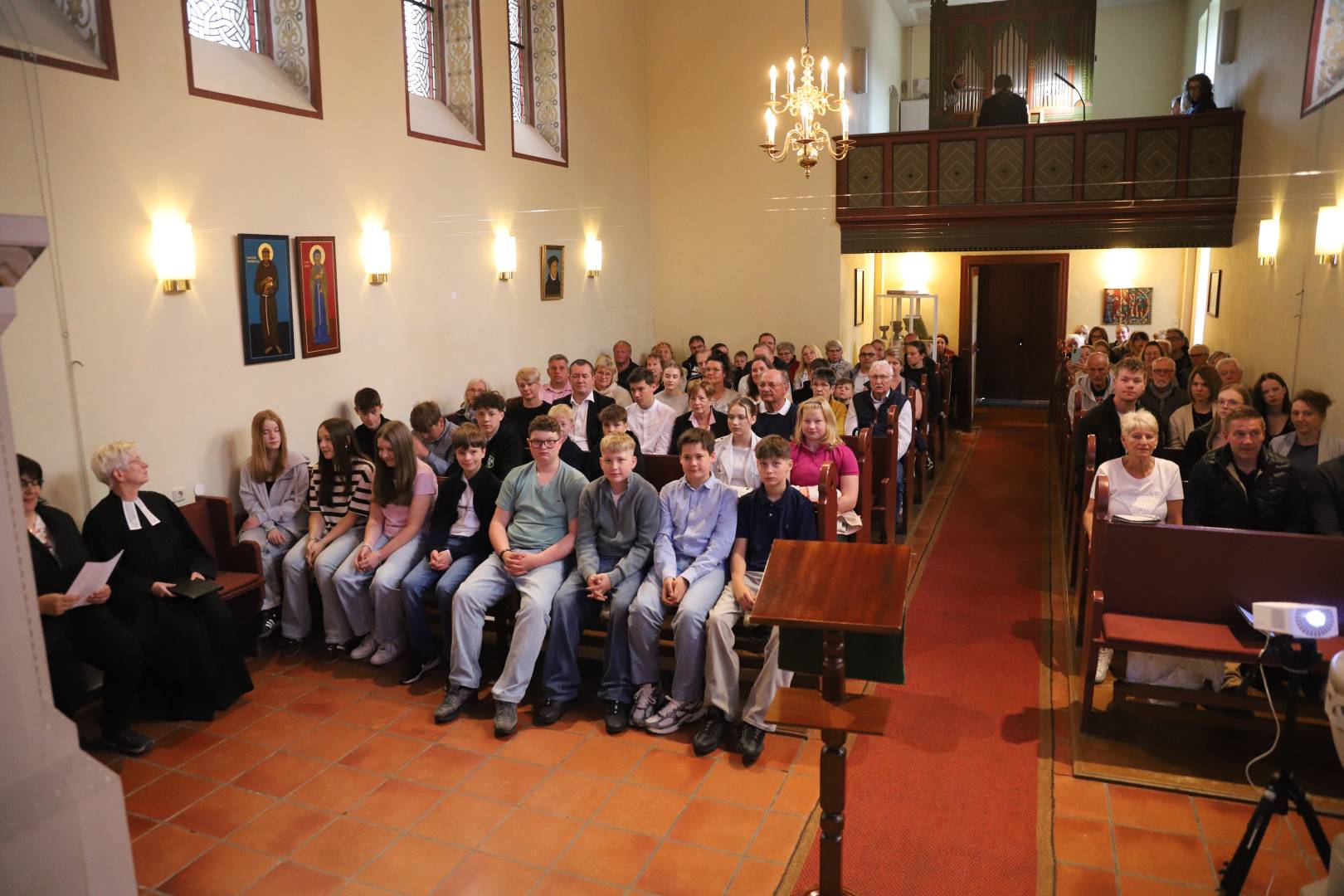 Begrüßungsgottesdienst der Konfirmanden