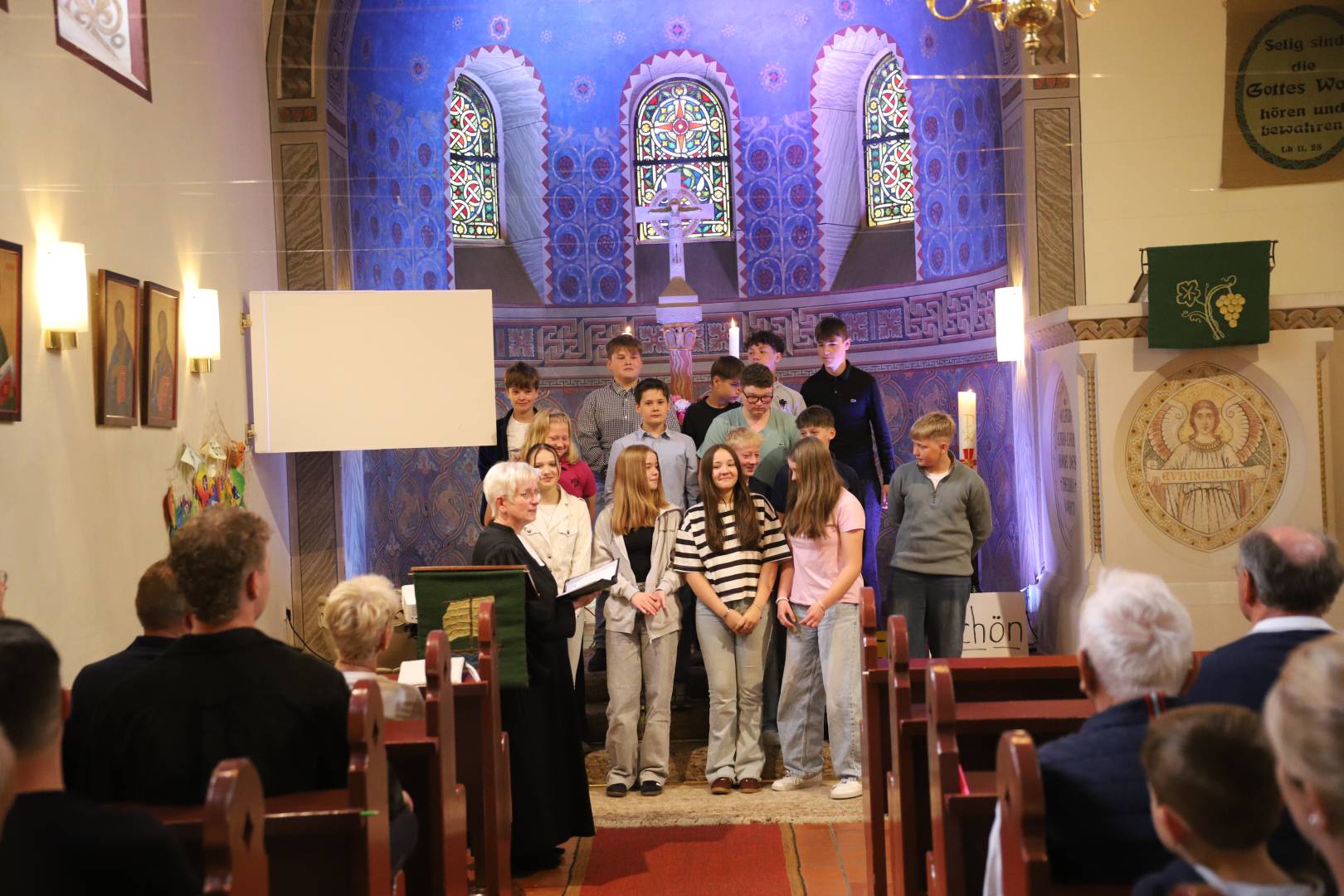 Begrüßungsgottesdienst der Konfirmanden