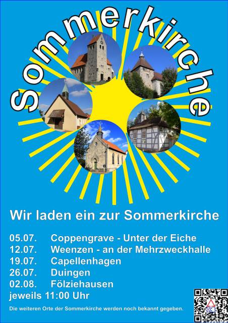 Sommerkirche in Capellenhagen