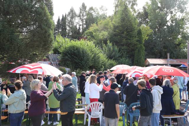 Freiluftgottesdienst im Hilsbad Hohenbüchen