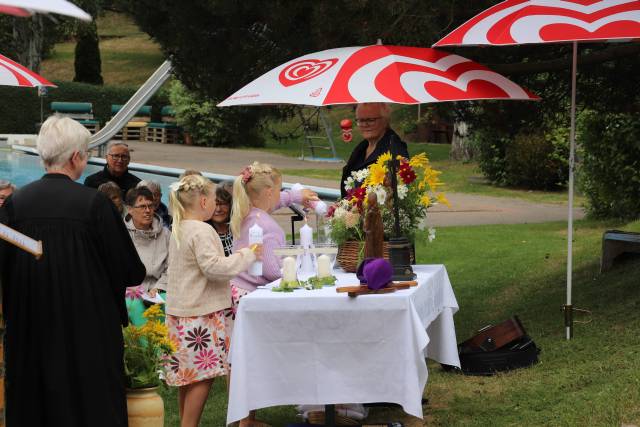 Freiluftgottesdienst im Hilsbad Hohenbüchen