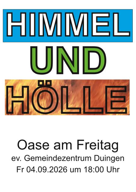 Oase am Freitag