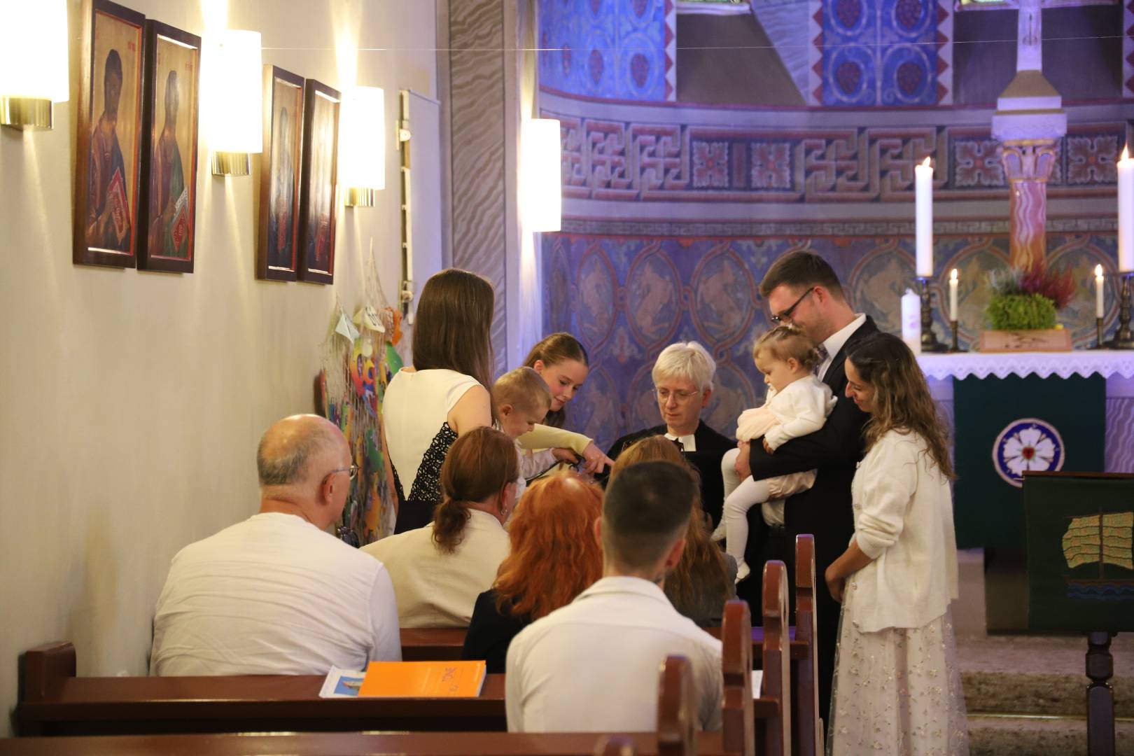 Taufe von Luisa Grunwald in der St. Franziskuskirche