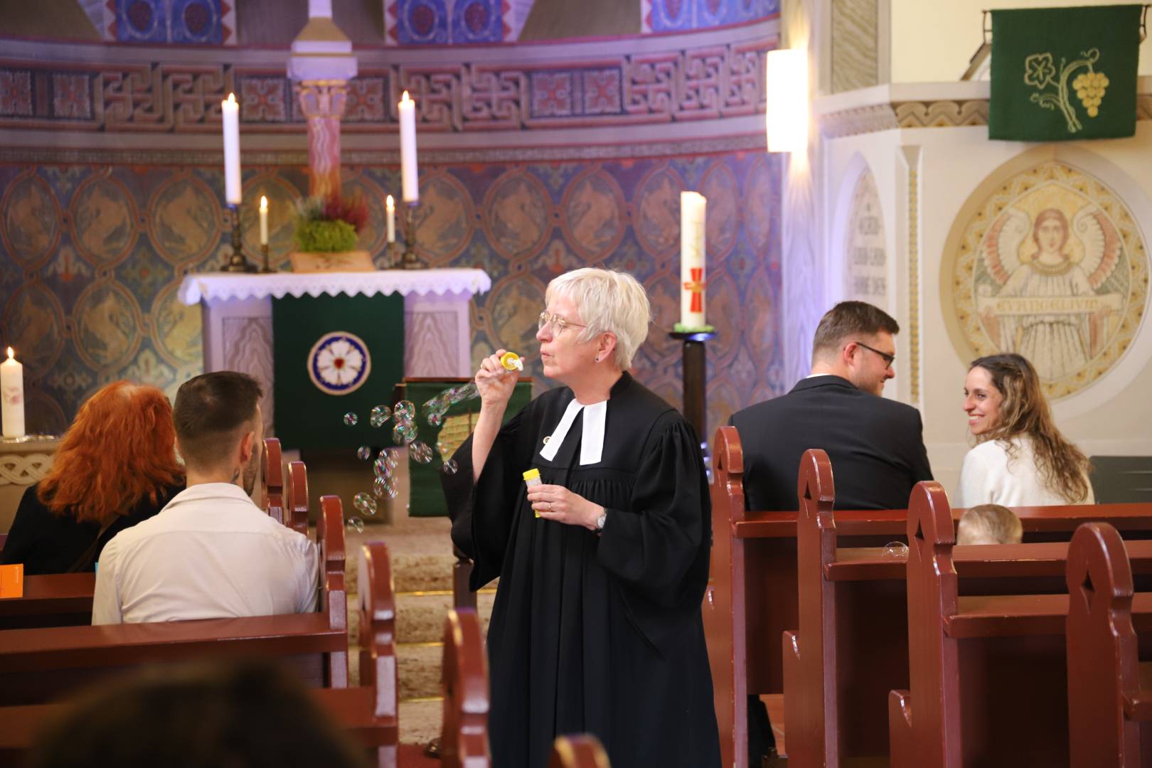 Taufe von Luisa Grunwald in der St. Franziskuskirche
